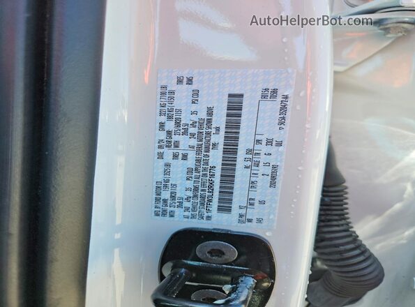 1FTFW3L82RKF16776 2024 FORD F150 White Շարժիչի բաժամունքի տեսք