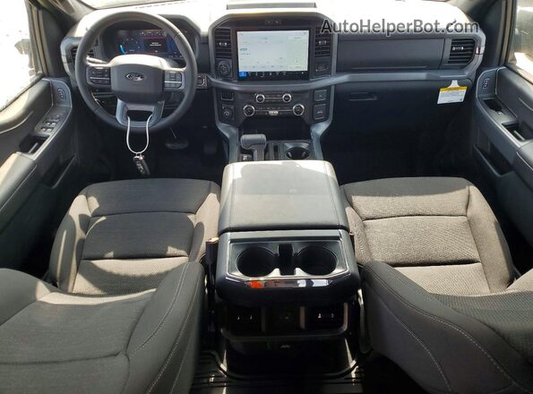 1FTFW3L82SFB61767 2025 FORD F150 White Vista del salpicadero