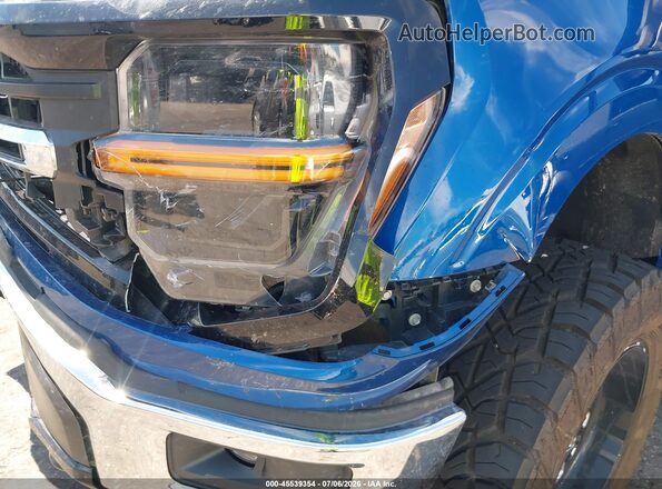 1FTFW3L83RKD95000 2024 FORD F150 Синий Вид спереди