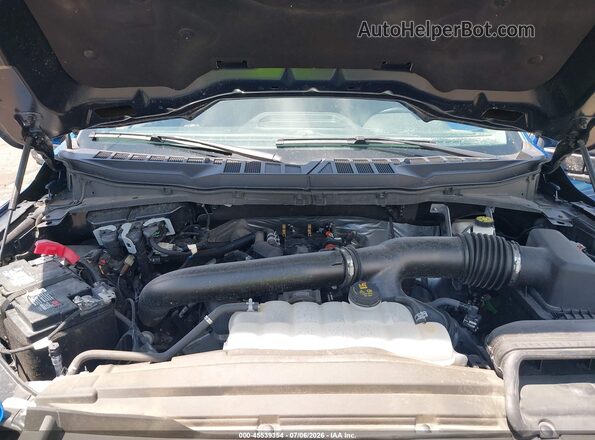1FTFW3L83RKD95000 2024 FORD F150 Синий Вид сзади
