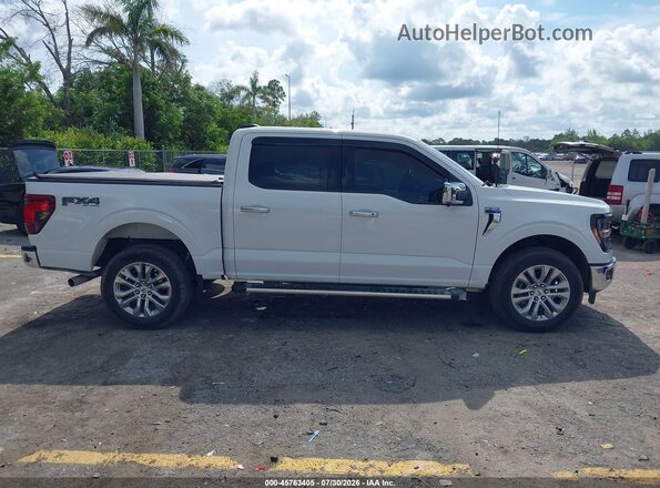 1FTFW3L83RKE37813 2024 FORD F150 Белый Вид задней части салона