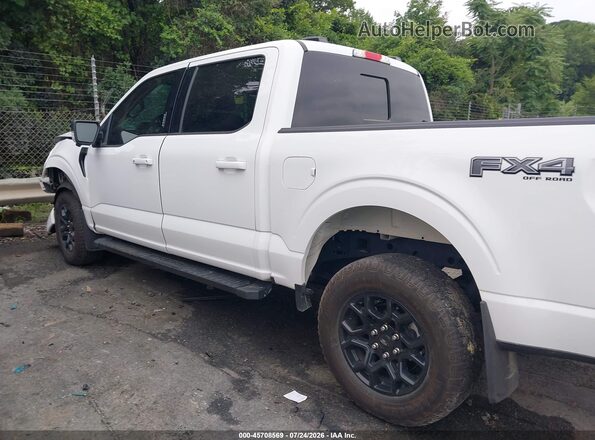 1FTFW3L83RKF42593 2024 FORD F150 White Սալոնի 360 աստիճան տեսք