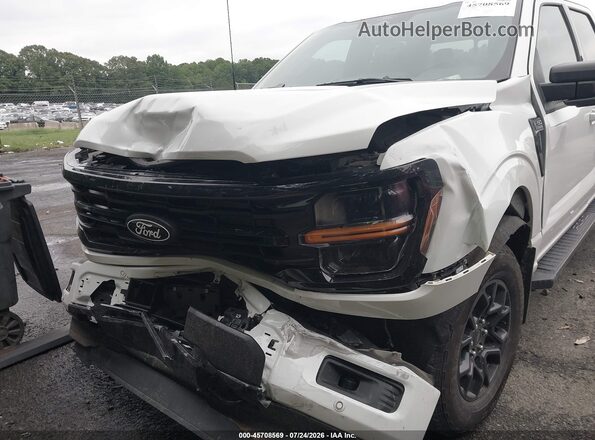 1FTFW3L83RKF42593 2024 FORD F150 White Դիմացի տեսք