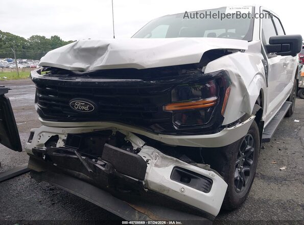 1FTFW3L83RKF42593 2024 FORD F150 White Սարքավորումների վահանակի տեսք