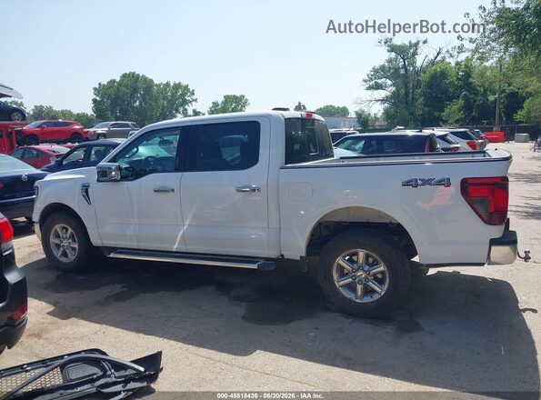 1FTFW3L84RKD08687 2024 FORD F150 Белый Панорамный вид салона 360°
