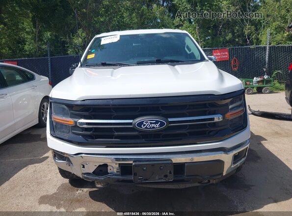 1FTFW3L84RKD08687 2024 FORD F150 Белый Вид щитка приборов
