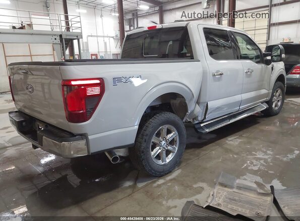 1FTFW3L84RKD64693 2024 FORD F150 Gray უკანა მარჯვენა