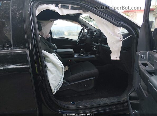 1FTFW3L84RKF37046 2024 FORD F150 Black Vista interior delantera