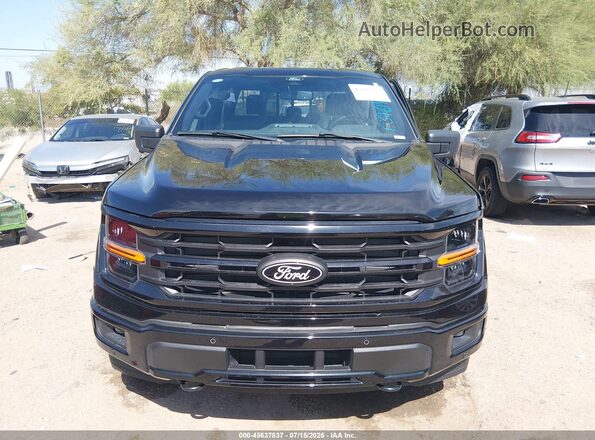 1FTFW3L84RKF37046 2024 FORD F150 Black Vista del salpicadero