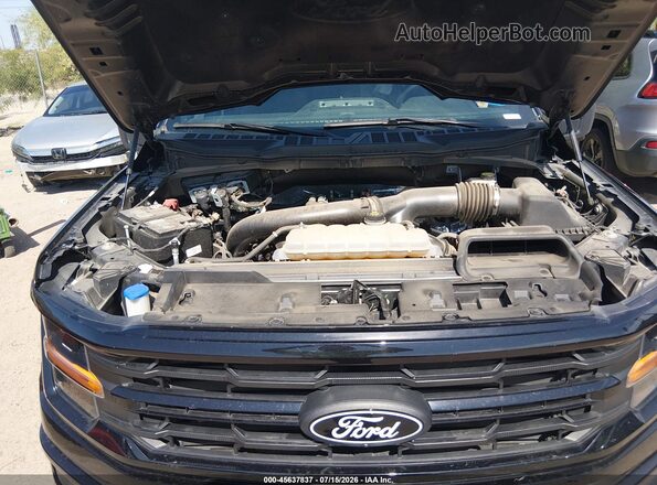 1FTFW3L84RKF37046 2024 FORD F150 Black Vista trasera