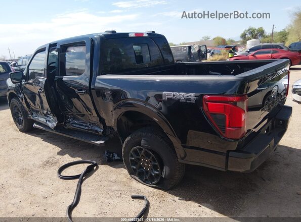 1FTFW3L84RKF37046 2024 FORD F150 Black Vista interior trasera