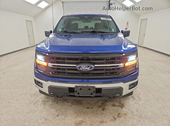 1FTFW3L84SKE19861 2025 FORD F150 Blue Vista frontal
