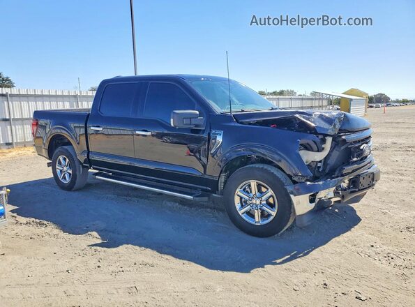 1FTFW3L85RKF79502 2024 FORD F150 Black Przód prawy