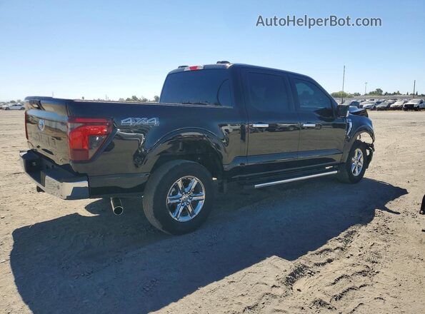 1FTFW3L85RKF79502 2024 FORD F150 Black Tył prawy