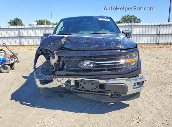 1FTFW3L85RKF79502 2024 FORD F150 Black Widok z przodu