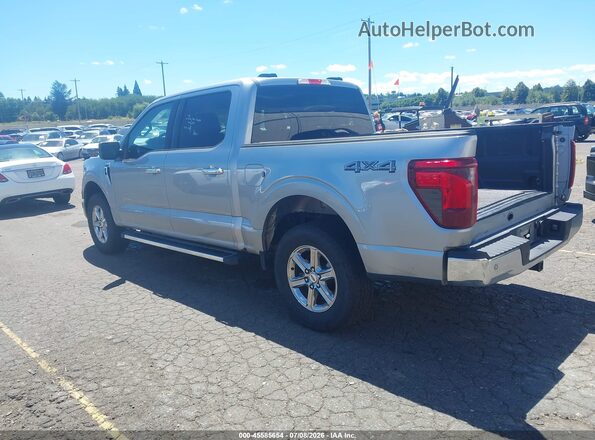 1FTFW3L85SKE78076 2025 FORD F150 Серебряный Задняя левая четверть