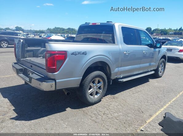 1FTFW3L85SKE78076 2025 FORD F150 Серебряный Задняя правая четверть