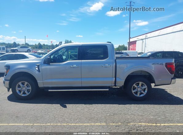 1FTFW3L85SKE78076 2025 FORD F150 Серебряный Панорамный вид салона 360°