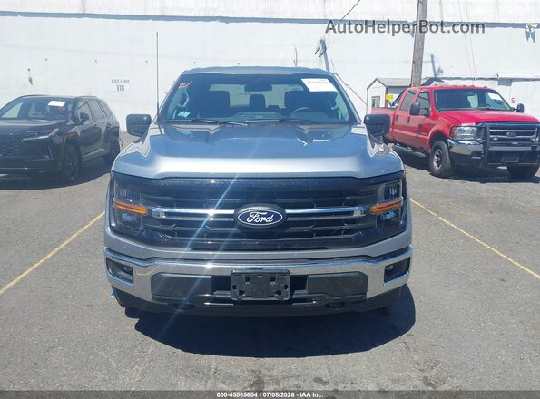1FTFW3L85SKE78076 2025 FORD F150 Серебряный Вид щитка приборов