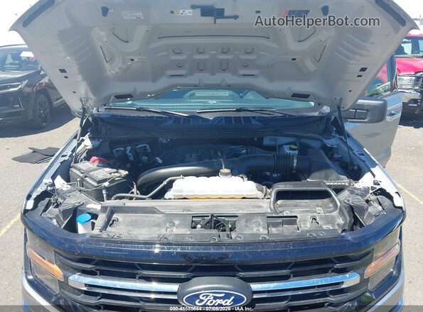 1FTFW3L85SKE78076 2025 FORD F150 Серебряный Вид сзади