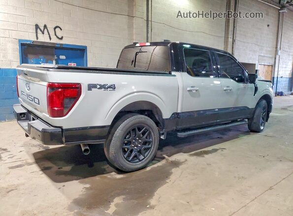 1FTFW3L86RKD02650 2024 FORD F150 Gray Tył prawy