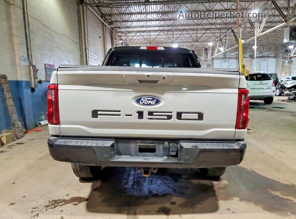 1FTFW3L86RKD02650 2024 FORD F150 Gray Widok z tyłu