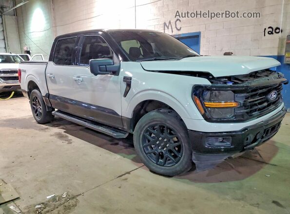 1FTFW3L86RKD02650 2024 FORD F150 Gray Przód prawy