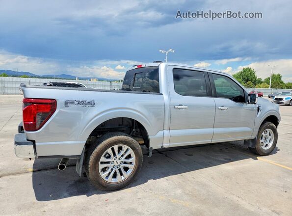 1FTFW3L86RKE58199 2024 FORD F150 Silver Задня права чверть