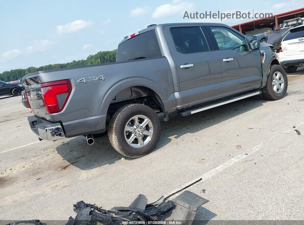 1FTFW3L86RKF79962 2024 FORD F150 Gray Հետևի աջ
