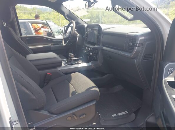 1FTFW3L86TKD99887 2026 FORD F150 Gray Widok wnętrza z przodu