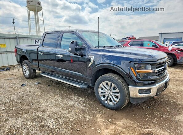 1FTFW3L89RFA27820 2024 FORD F150 Black Przód prawy