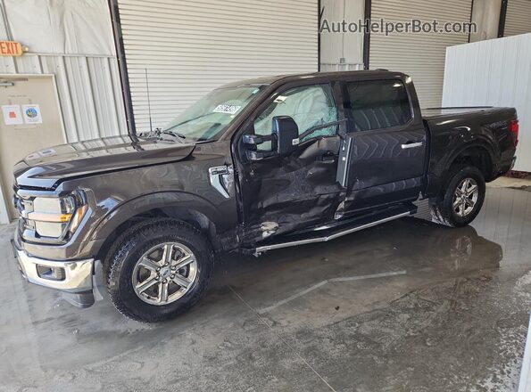 1FTFW3L89RFA80999 2024 FORD F150 Коричневый Панорамный вид салона 360°