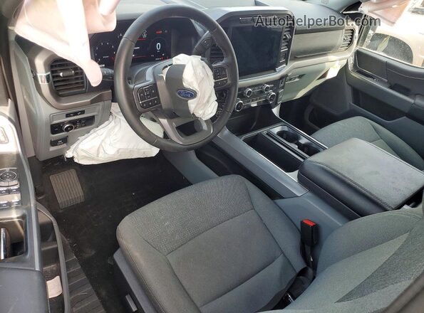 1FTFW3L89RFA95180 2024 FORD F150 Gray წინა პანელის ხედი
