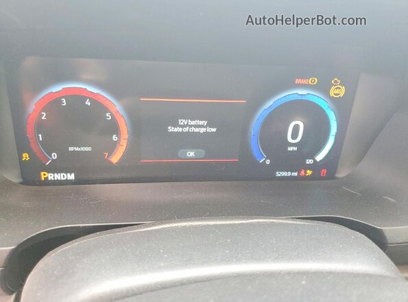 1FTFW3L89RFA95180 2024 FORD F150 Gray ხელსაწყოთა პანელის ხედი