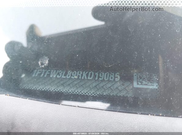 1FTFW3L89RKD19085 2024 FORD F150 Black Вид підкапотного простору