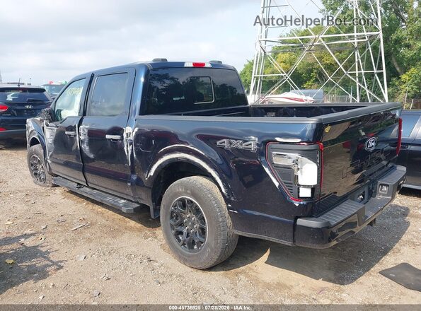 1FTFW3L89RKD19085 2024 FORD F150 Black Задня ліва чверть