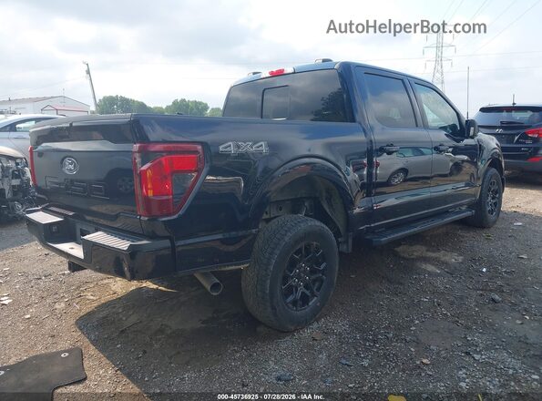1FTFW3L89RKD19085 2024 FORD F150 Black Задня права чверть