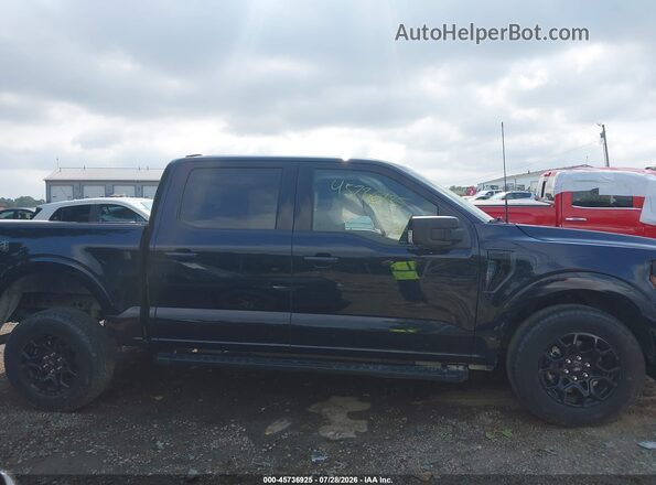 1FTFW3L89RKD19085 2024 FORD F150 Black Вид задньої частини салону