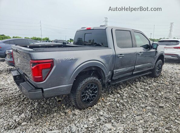 1FTFW3L89RKF42436 2024 FORD F150 Gray უკანა მარჯვენა