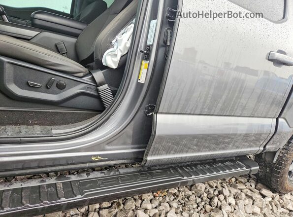 1FTFW3L89RKF42436 2024 FORD F150 Gray ძრავის განყოფილების ხედი