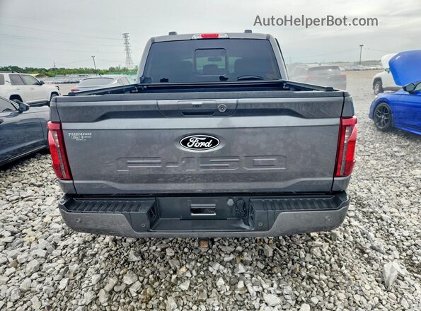 1FTFW3L89RKF42436 2024 FORD F150 Gray უკანა ხედი