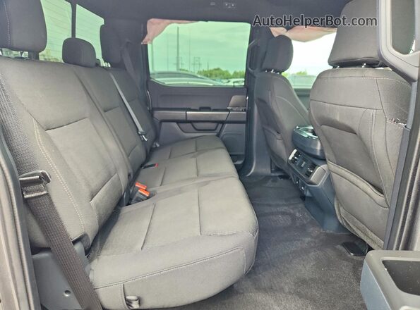 1FTFW3L89RKF42436 2024 FORD F150 Gray უკანა სავარძლების ხედი