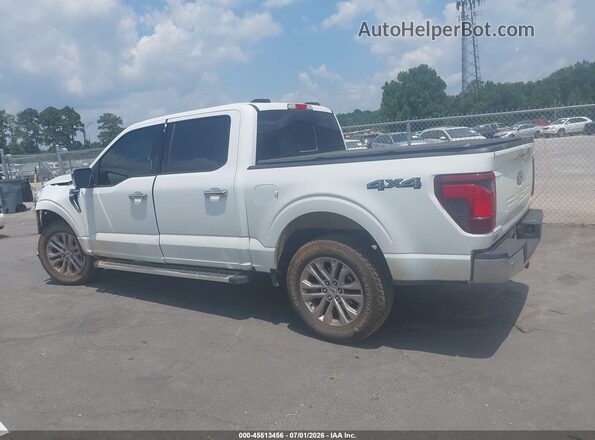 1FTFW3L8XRKD47672 2024 FORD F150 White 360 interior view