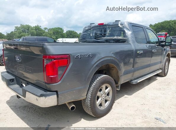 1FTFW3L8XRKF80869 2024 FORD F150 Gray Rear right