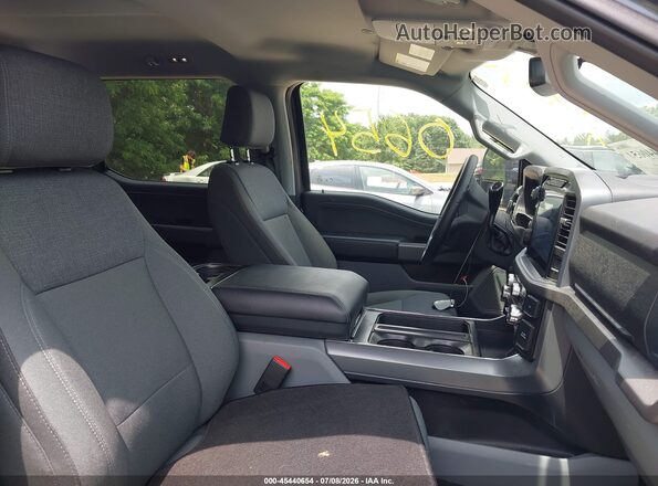 1FTFW3L8XRKF80869 2024 FORD F150 Gray Front interior view