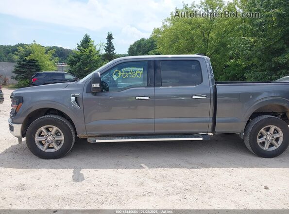 1FTFW3L8XRKF80869 2024 FORD F150 Gray 360 interior view