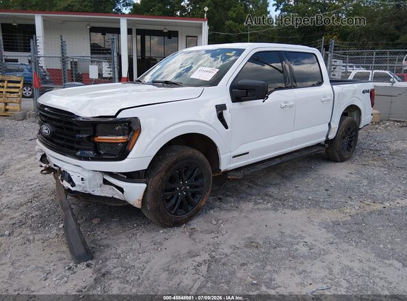 1FTFW3LD0RFA01023 2024 FORD F150 White Առջևի ձախ երեք քառորդ տեսարան