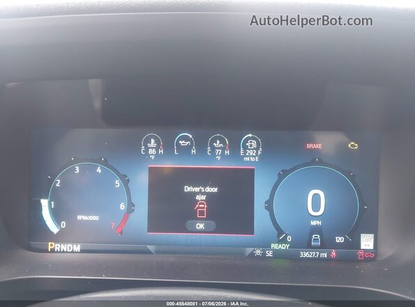 1FTFW3LD0RFA01023 2024 FORD F150 White Հետևի նստատեղերի տեսք