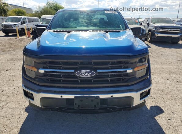 1FTFW3LD0RFA73405 2024 FORD F150 Синий Вид спереди