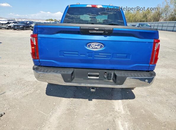1FTFW3LD0RFA73405 2024 FORD F150 Синий Вид сзади